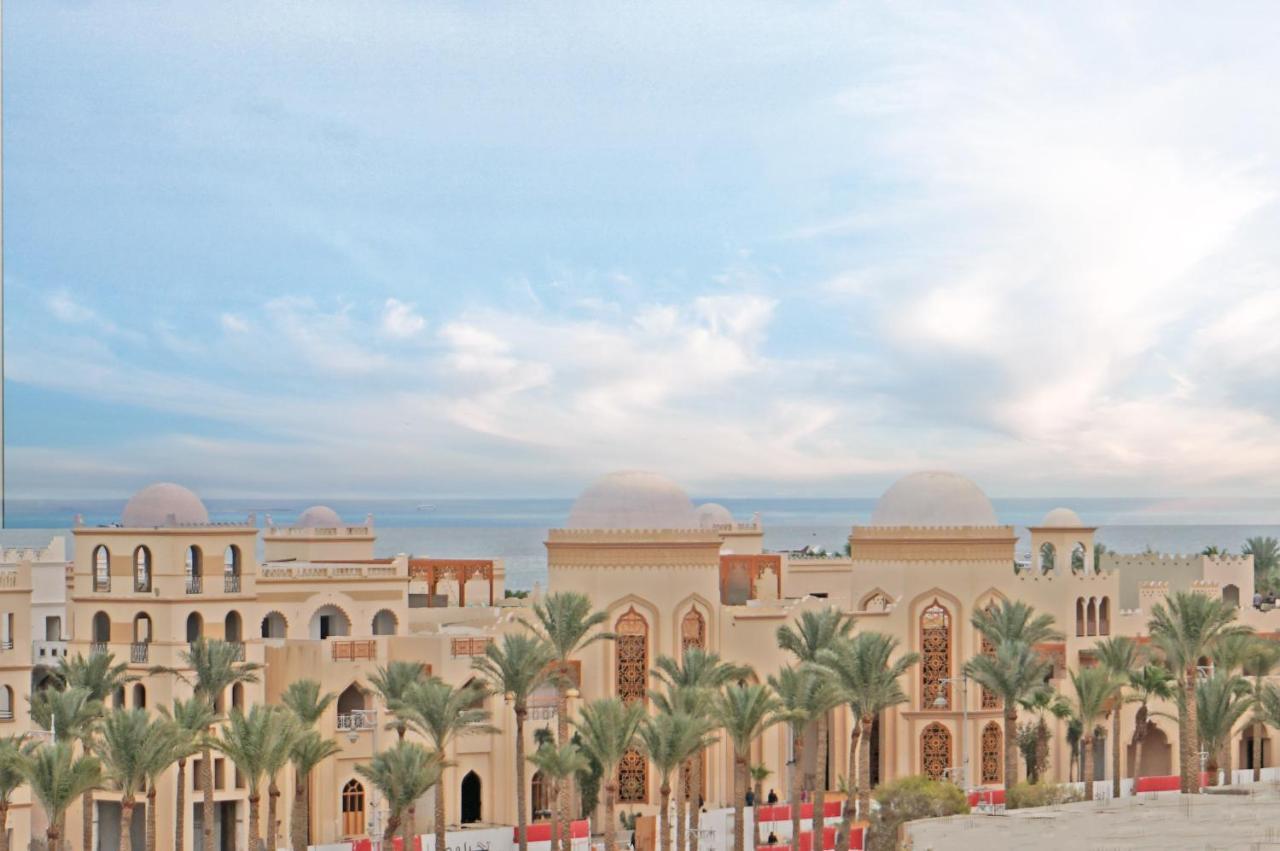The Touristic Promenade Apartment Hurghada Exterior foto